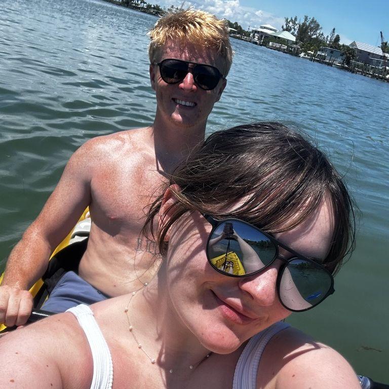 This was a memorable day in Florida. We went kayaking, & during our adventure we flipped. Julianne lost her phone in the bottom of the ocean, we then spent the rest of the day getting her a new phone.