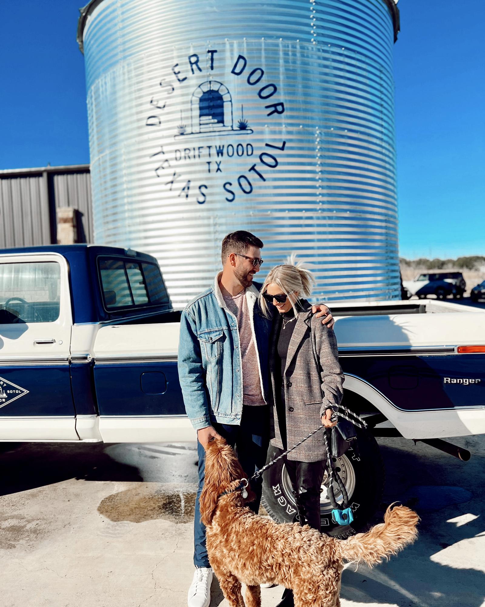 January 2022 - Desert Door Distillery right outside of Austin