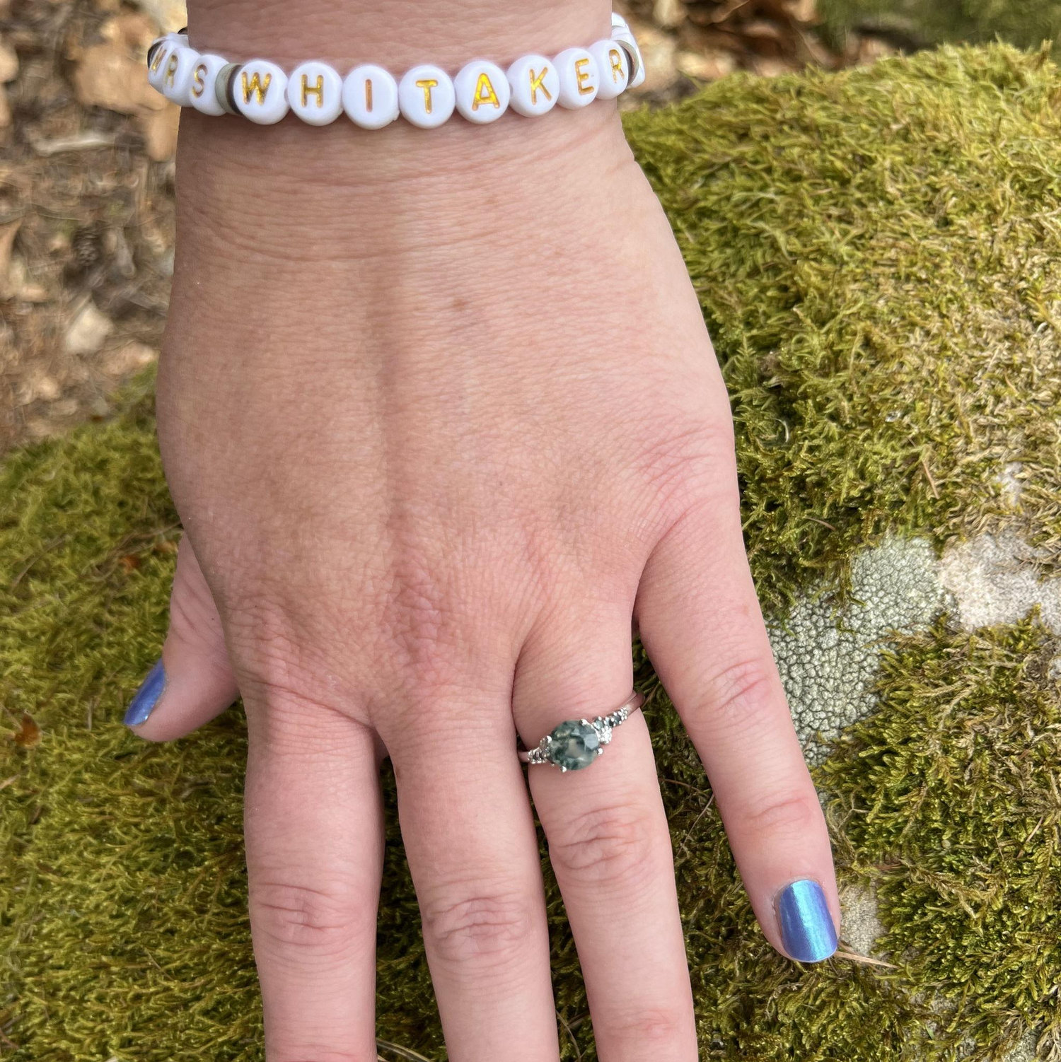 On April 11, Cameron finally got the ring he custom made for Brigitte and gave his wife a proper proposal. He got down on his knee, said all the things, and she cried.