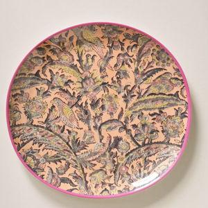 Tangier Oasis Melamine Dinner Plate: Orange