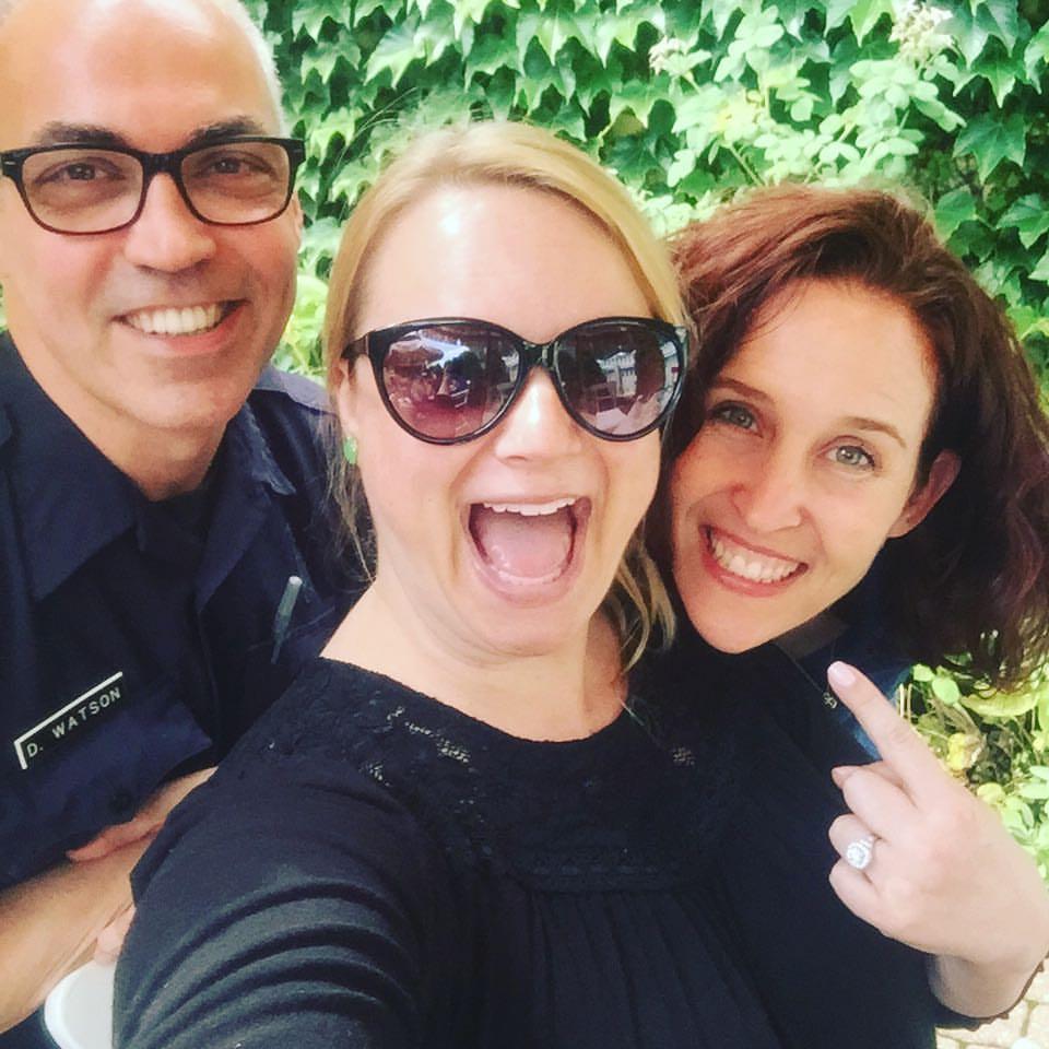 Look who is in town from Los Angeles, JEN!!!!