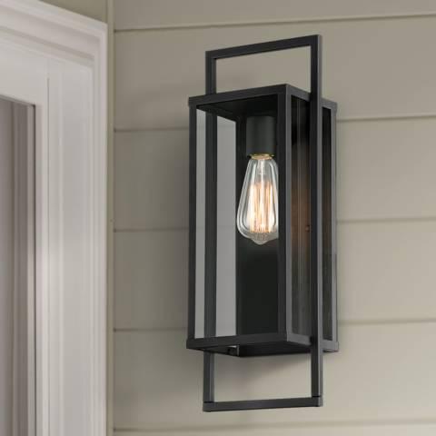New light fixtures for our garage and front porch