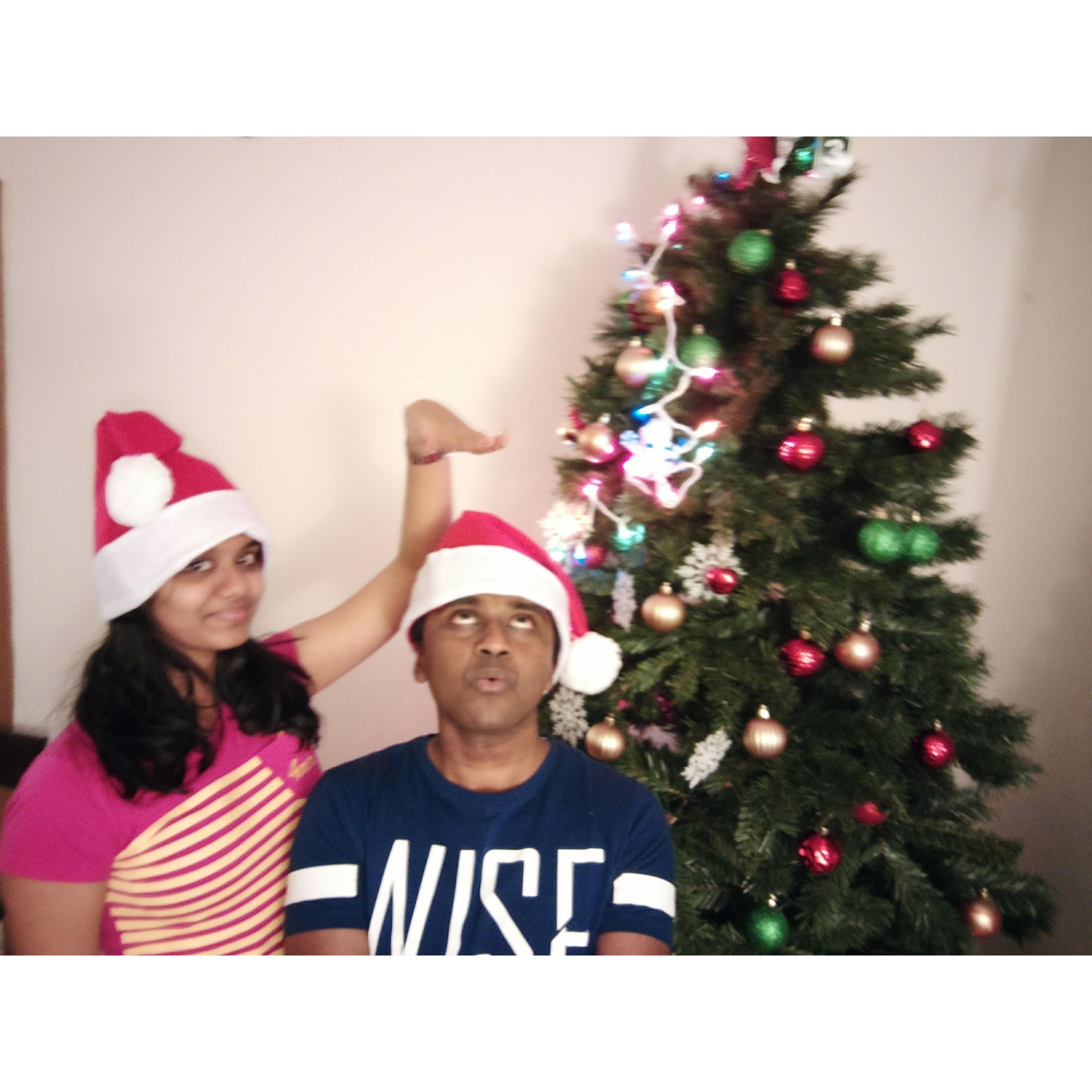 First Christmas together at the University