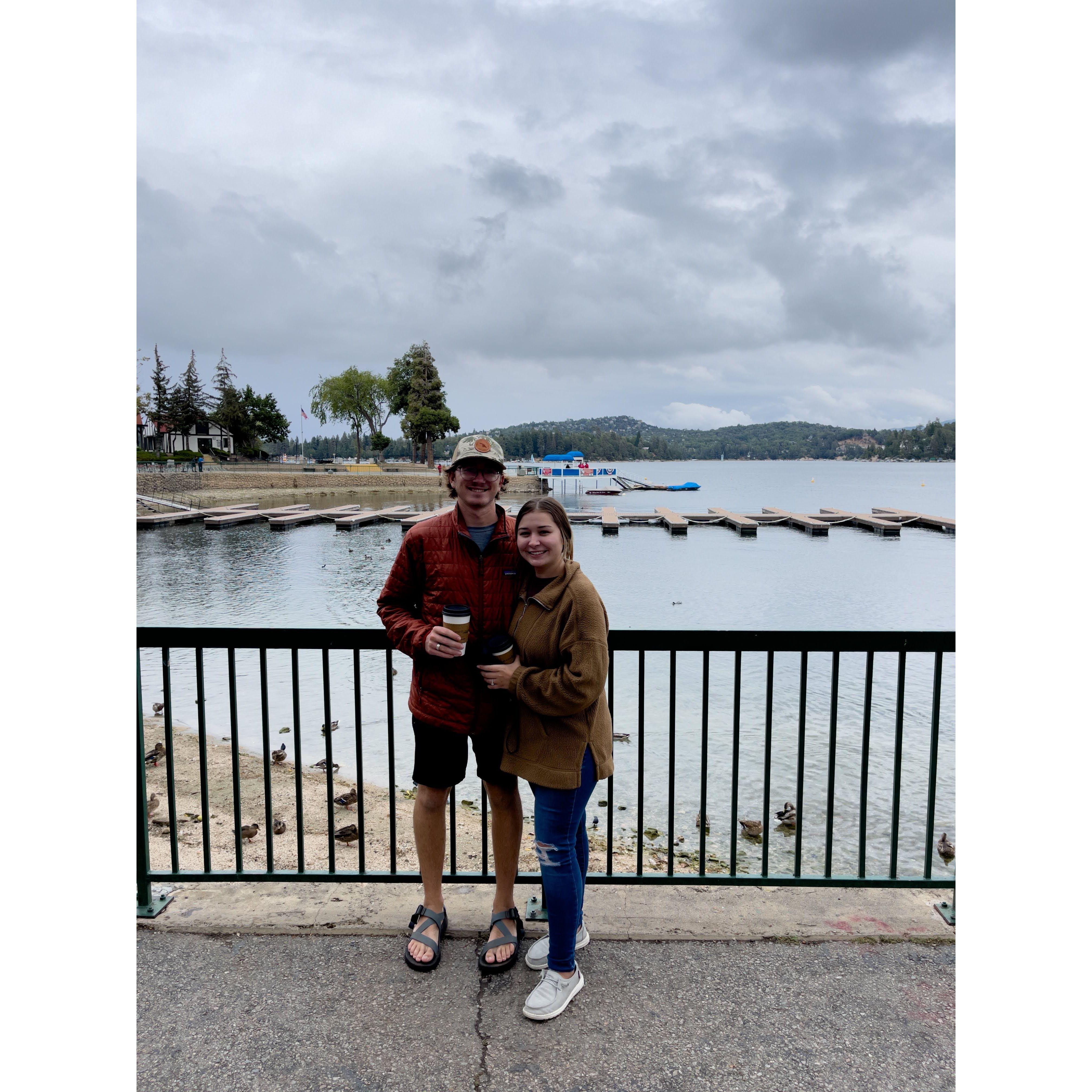 Emily and Ben love travelling together, and can't wait to travel more as husband and wife!