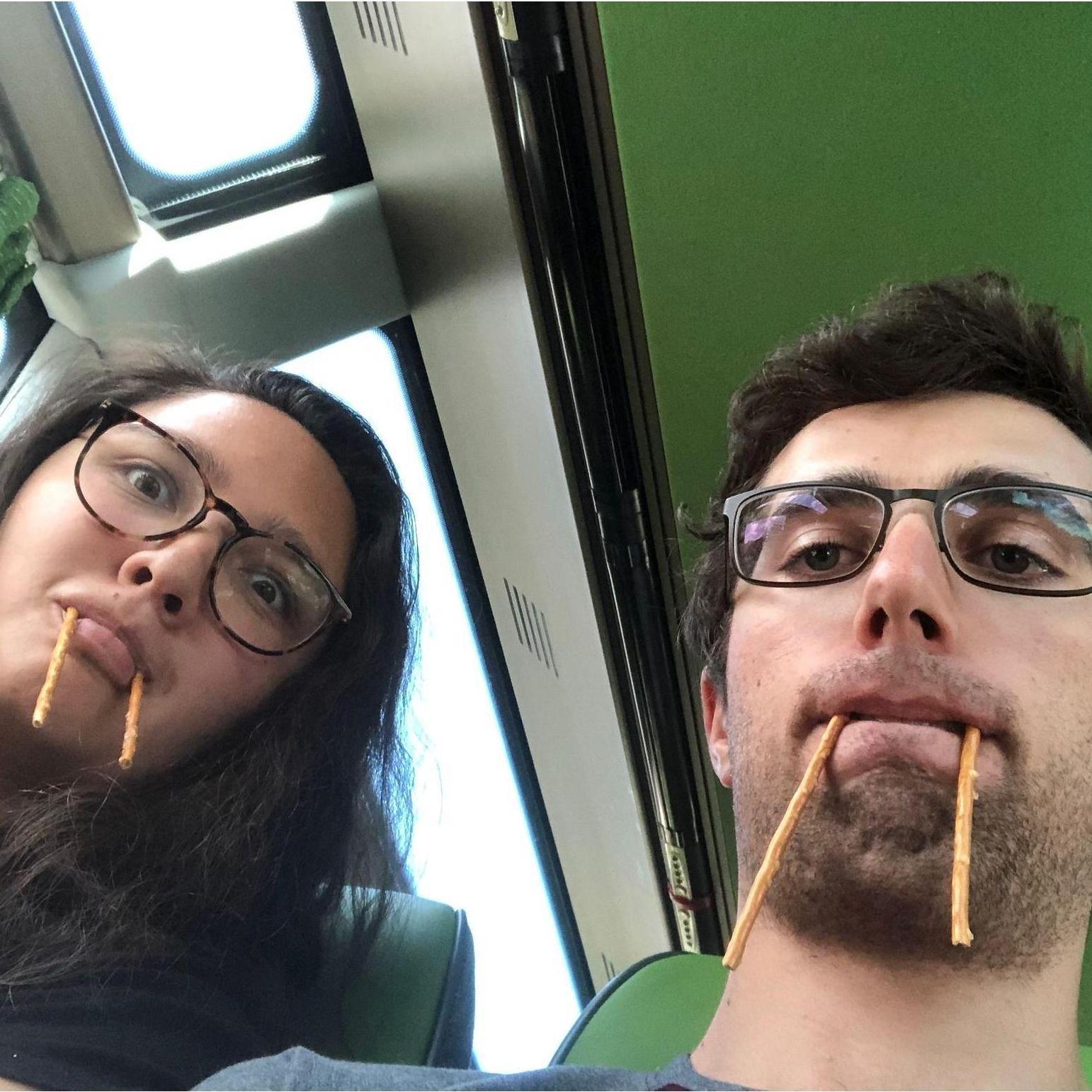 ✨2018✨ 2 walruses on a bus from Krakov to Budapest