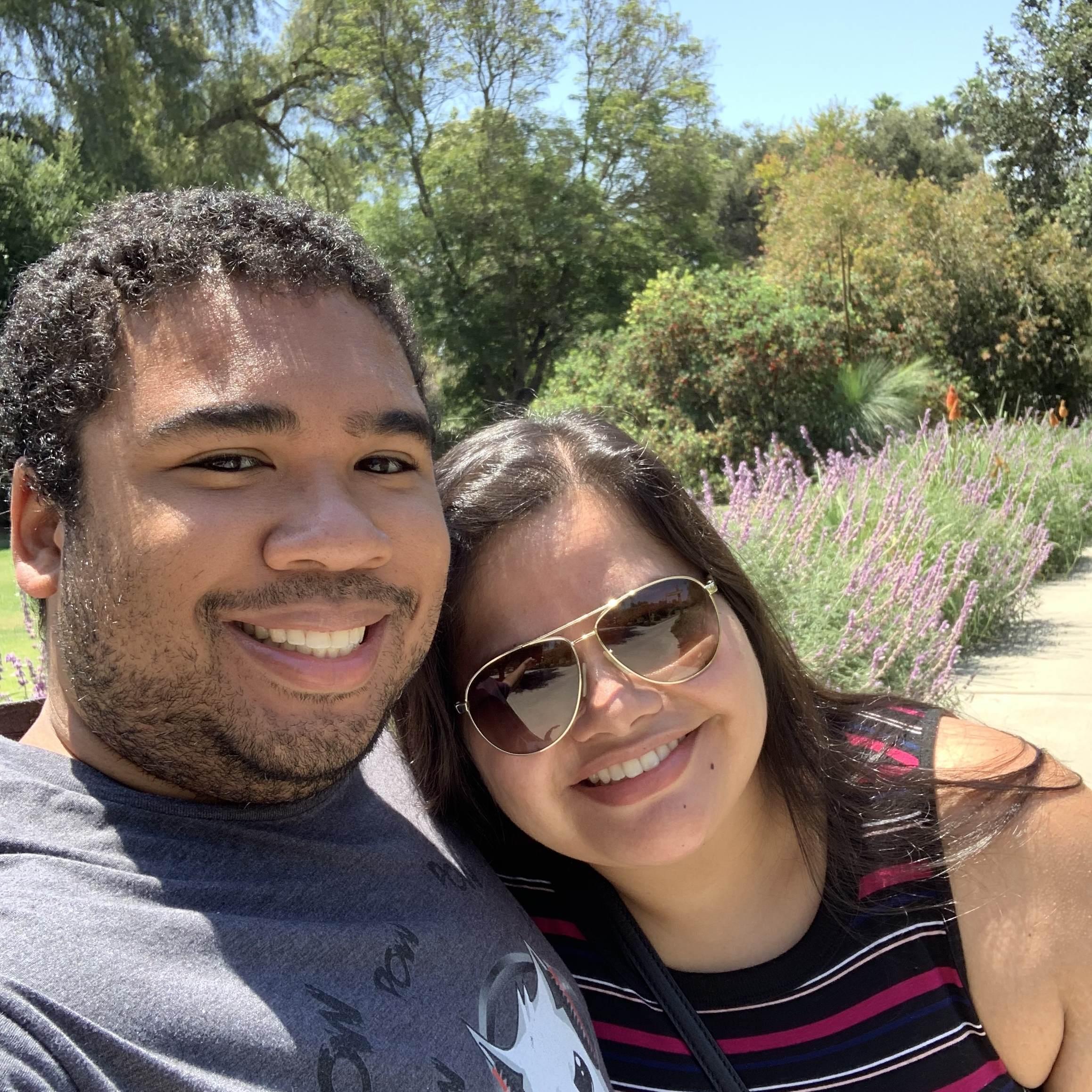 Sim's Birthday at the Botanical Gardens!