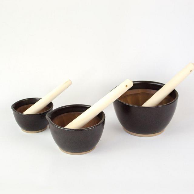 Katakuchi Suribachi & Surikogi Set