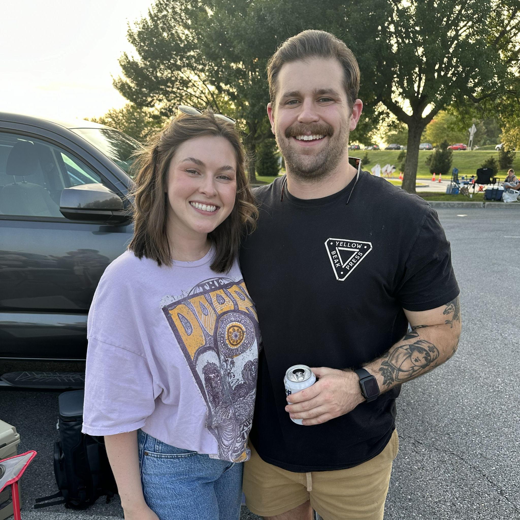 Nate's 30th birthday at the Creed concert