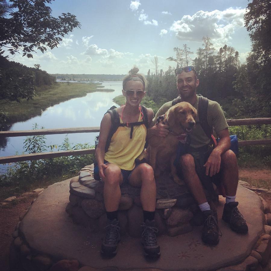 Our first summer trip up to Madeline Island.