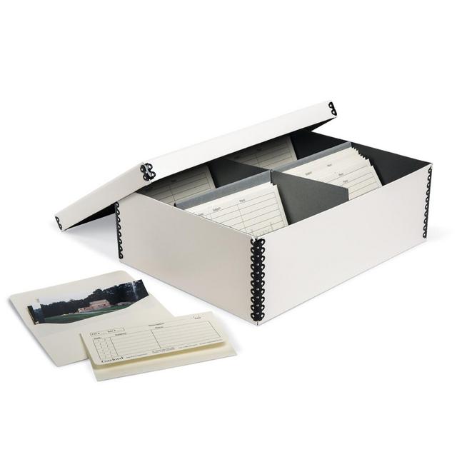 Gaylord Archival® High-Capacity Barrier Board Photo Box with Envelopes