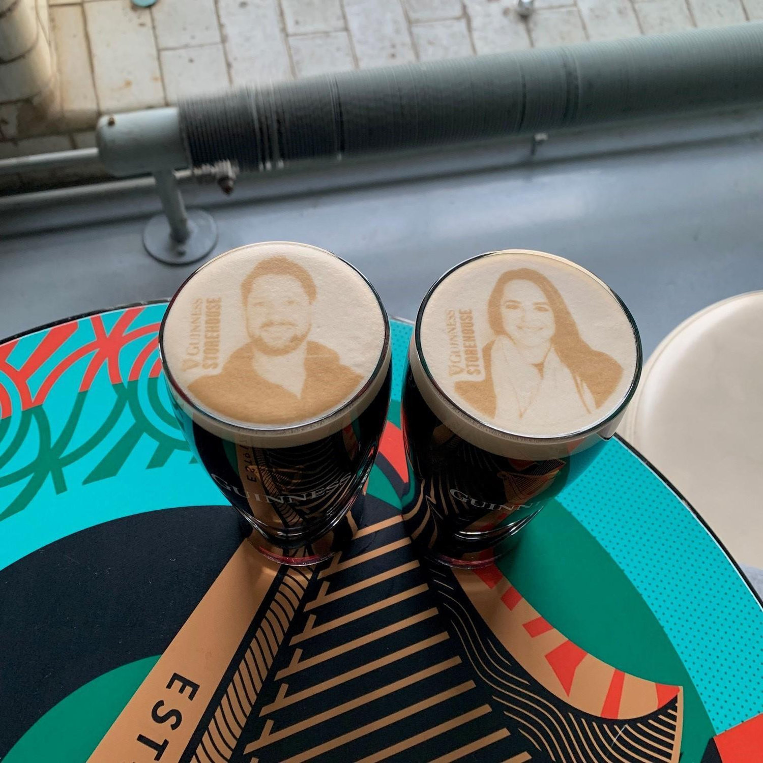 The Guinness Factory in Dublin.