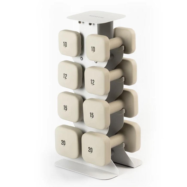 SafeGrip® Dumbbell Set (10-20lb) sandstone