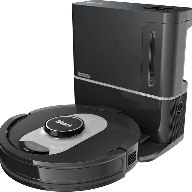 Shark - AI Ultra Robot Vacuum RV2502AE with XL HEPA Self-Empty Base, LIDAR Navigation, Wi-Fi Connected - Black