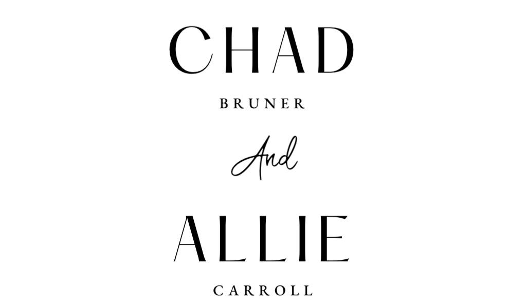 The Wedding Website of Allie Carroll and Chad Bruner
