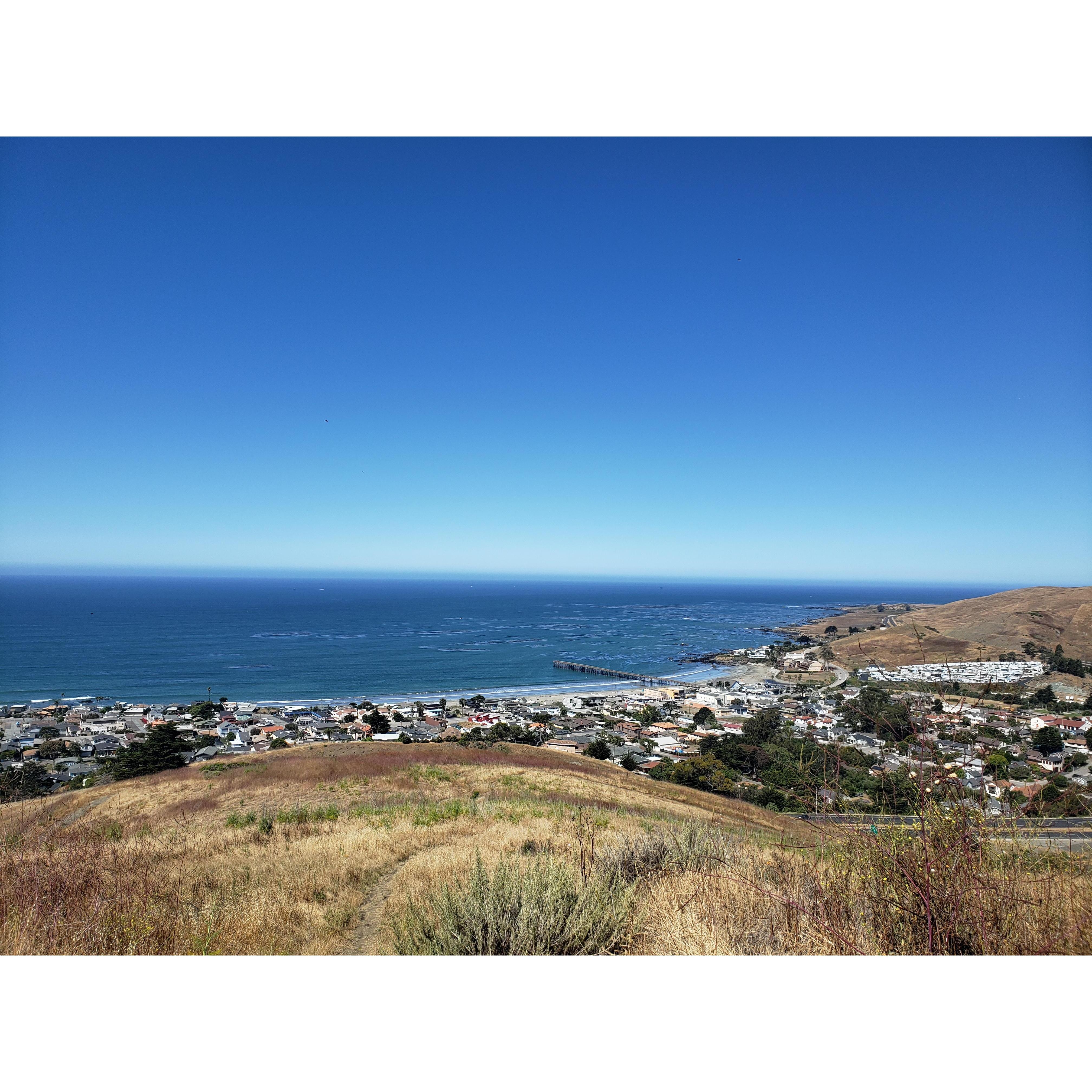 The view from where he popped the question