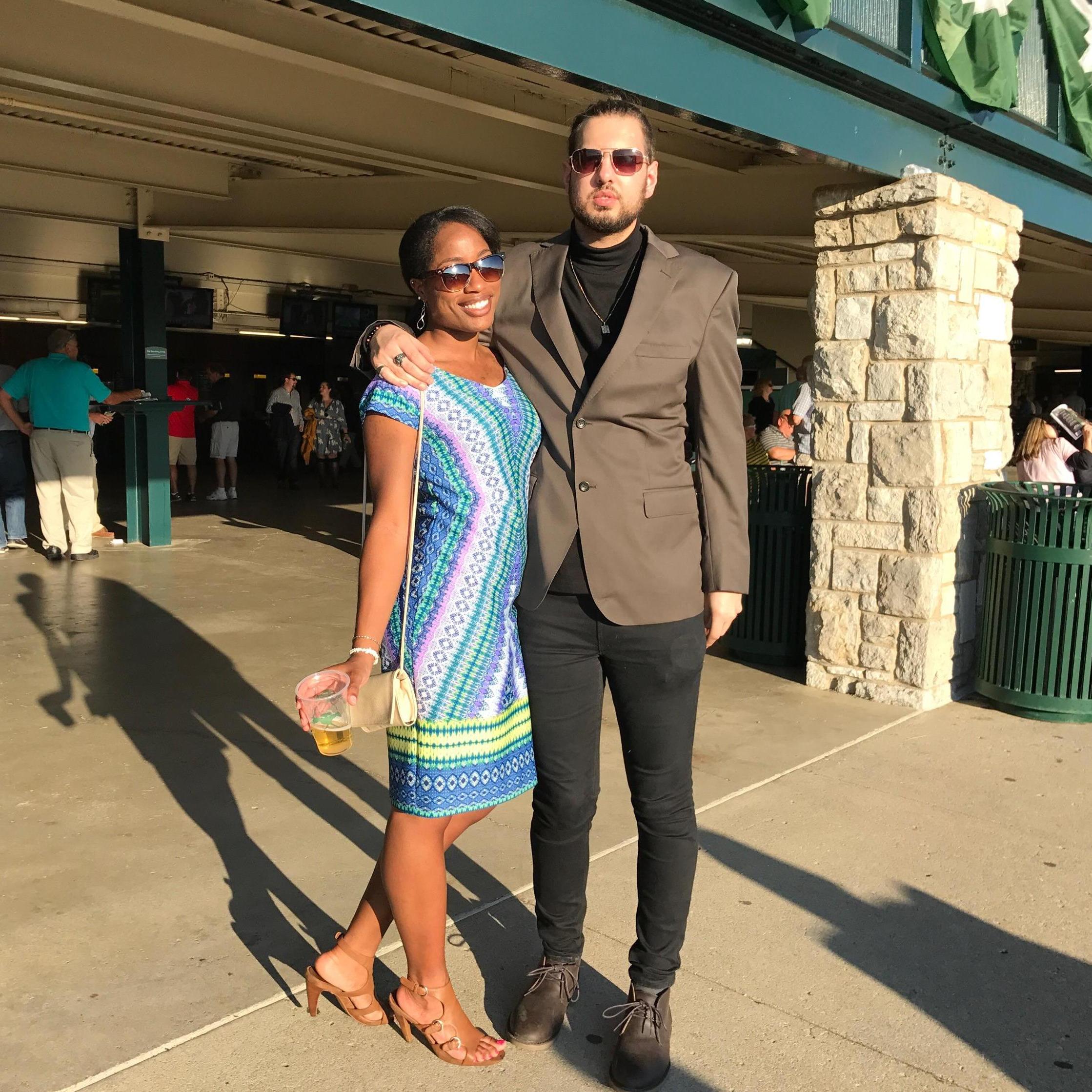 Keeneland. Around my 25th birthday, October 2017
