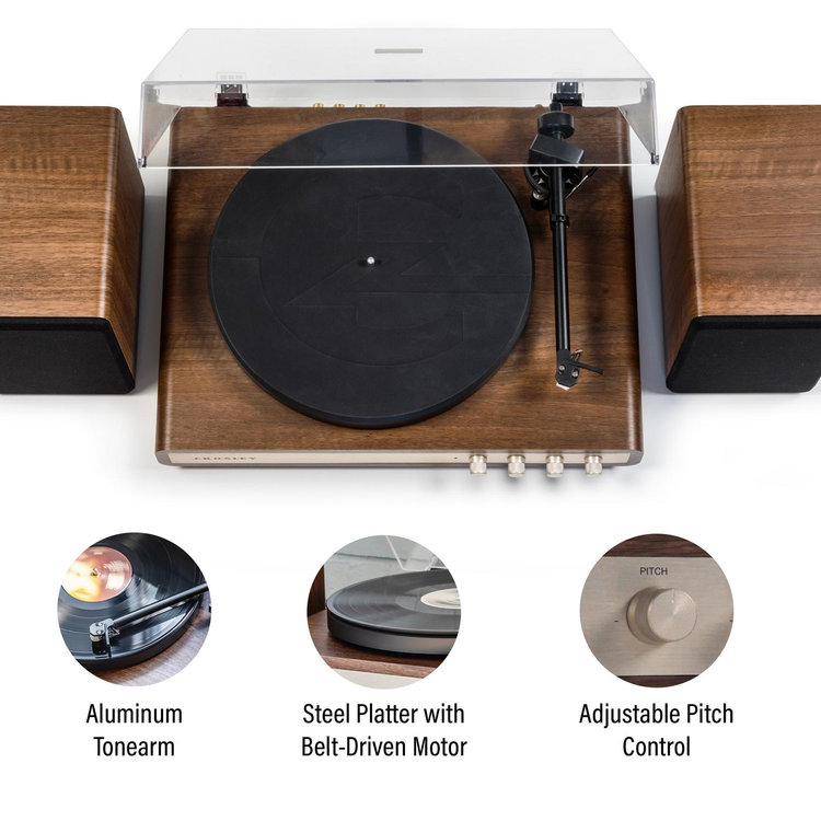 Crosley, C65 Record Player With Speakers | Zola