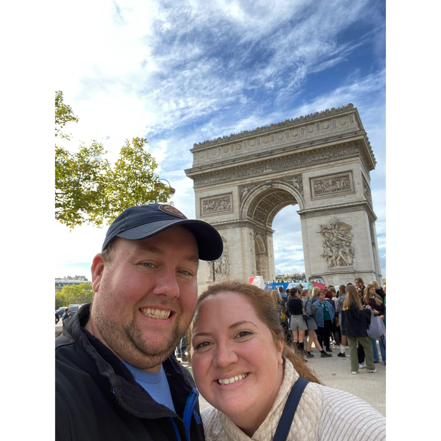 Our first international trip together. Paris!
