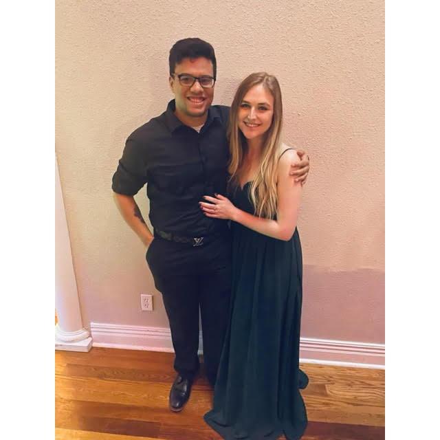 Us at Natalie's wedding!