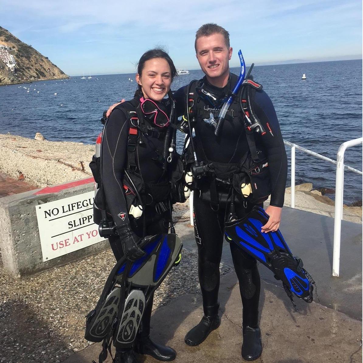 1.27.18 - Catalina scuba certification!