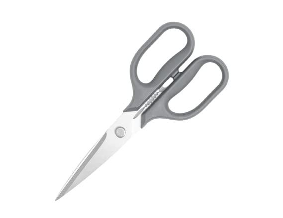 Misen Kitchen Scissors - Multipurpose Kitchen Shears - Heavy Duty Food Scissors - Dishwasher Safe Meat Scissors, Gray