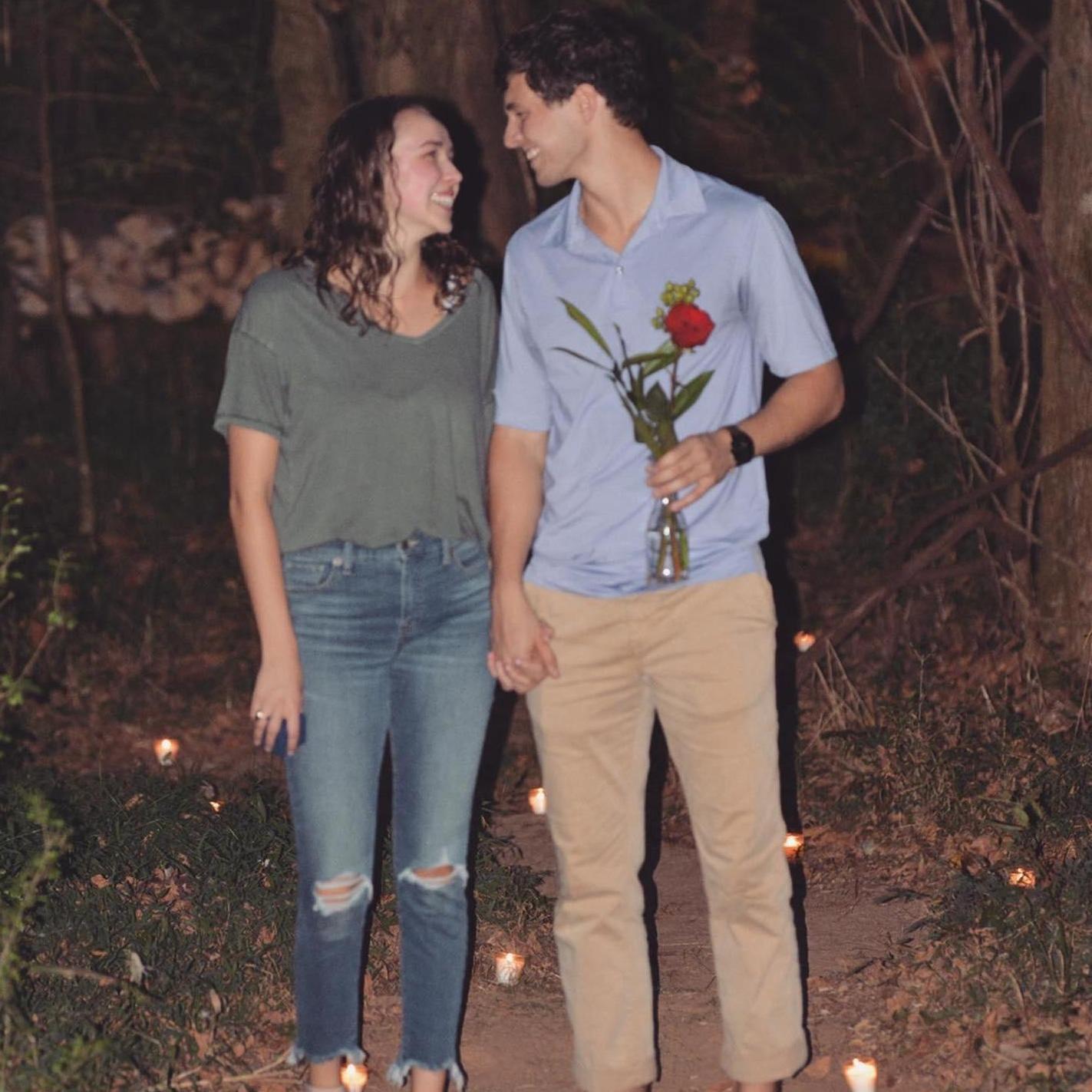 He proposed!