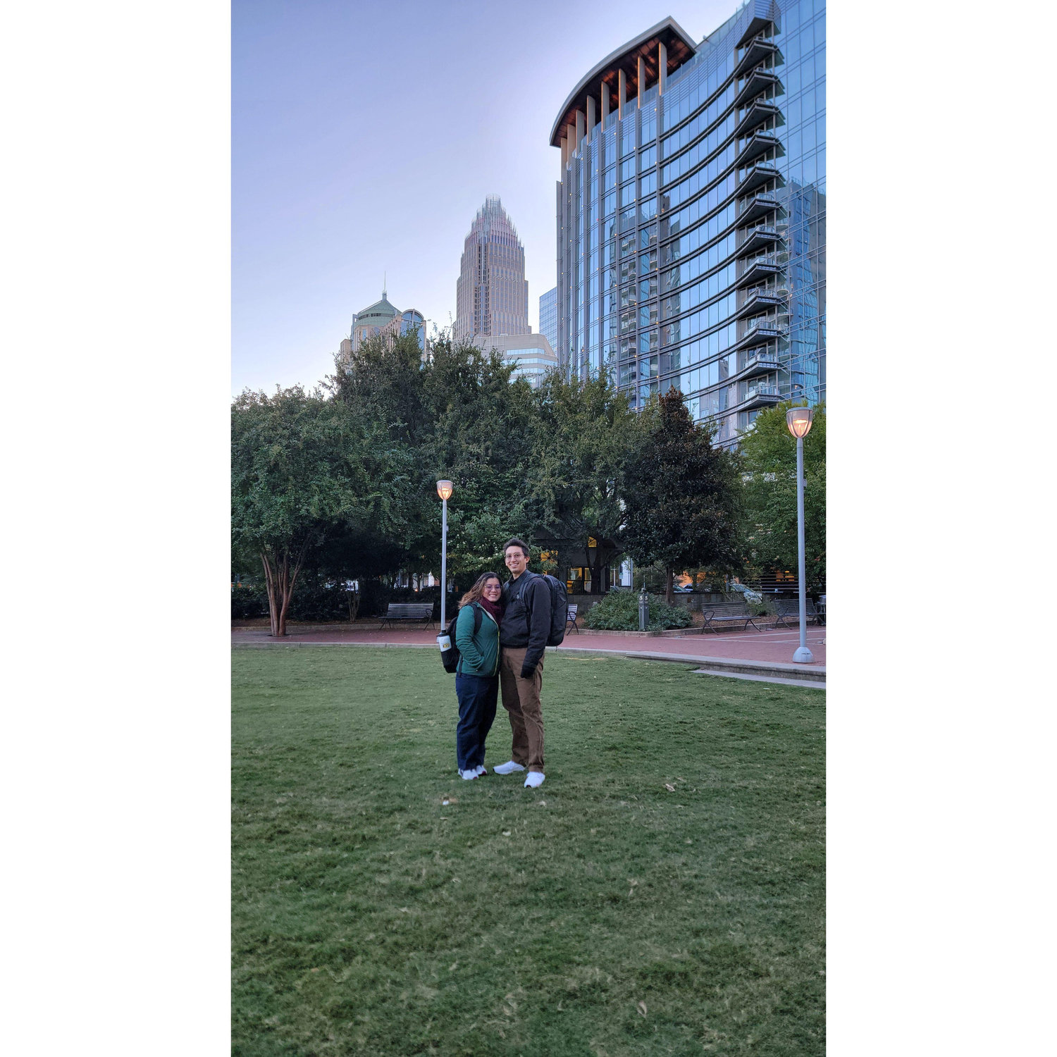 Our first out-of-state trip together #NC