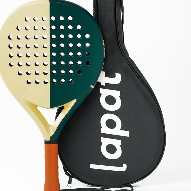 Padel Racket with Cover Bag - Carbon Surface with EVA Memory Foam- Paddle Tennis Racquets Lightweight - POP Tennis