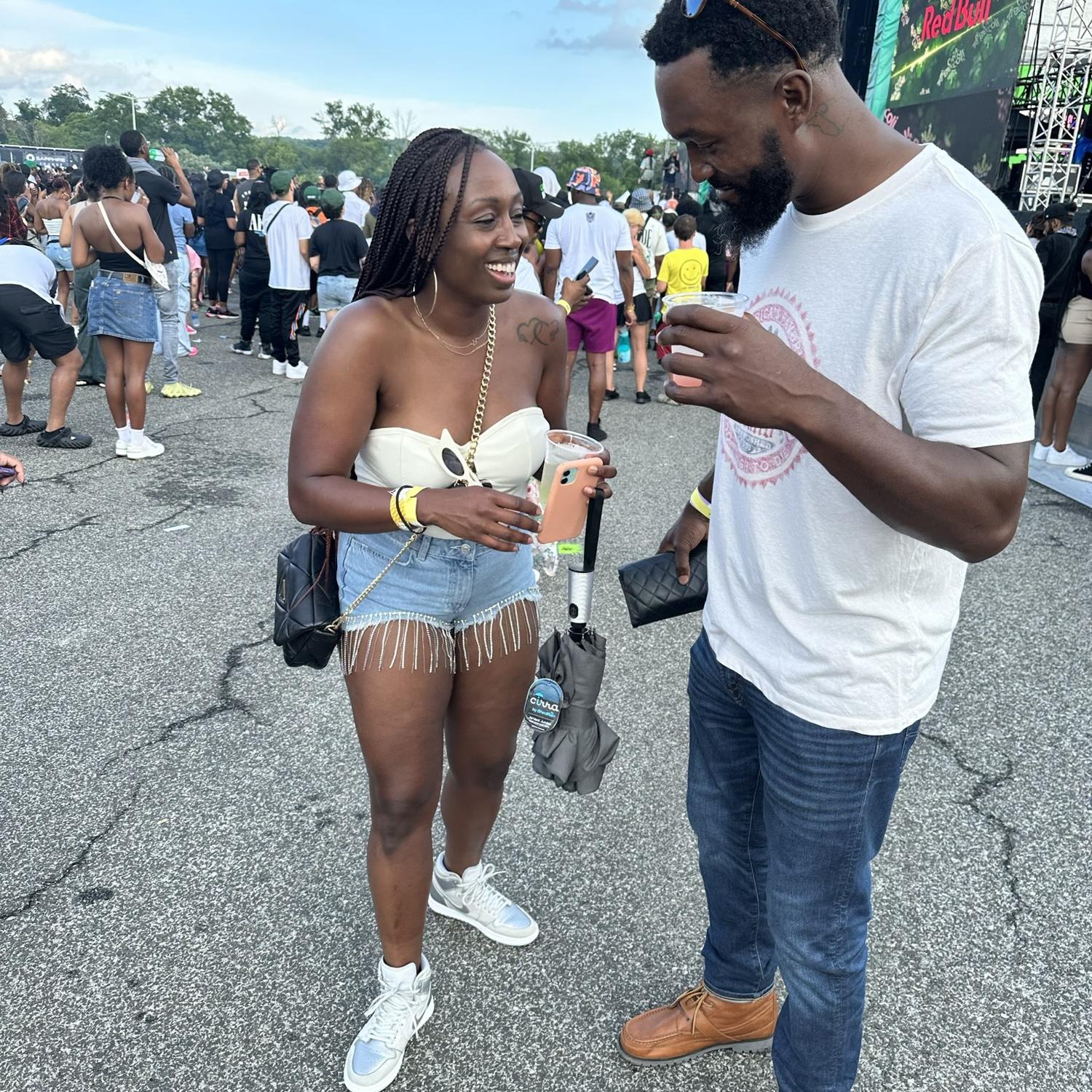 Our 1st music fest together in DC