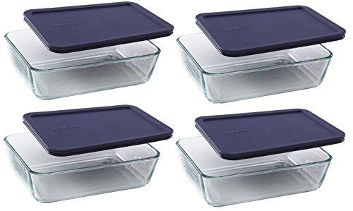 Pyrex Simply Store 10 Piece Glass Storage Set - Clear