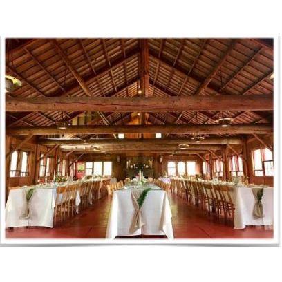 Lodge where we'll share in meals and have the reception