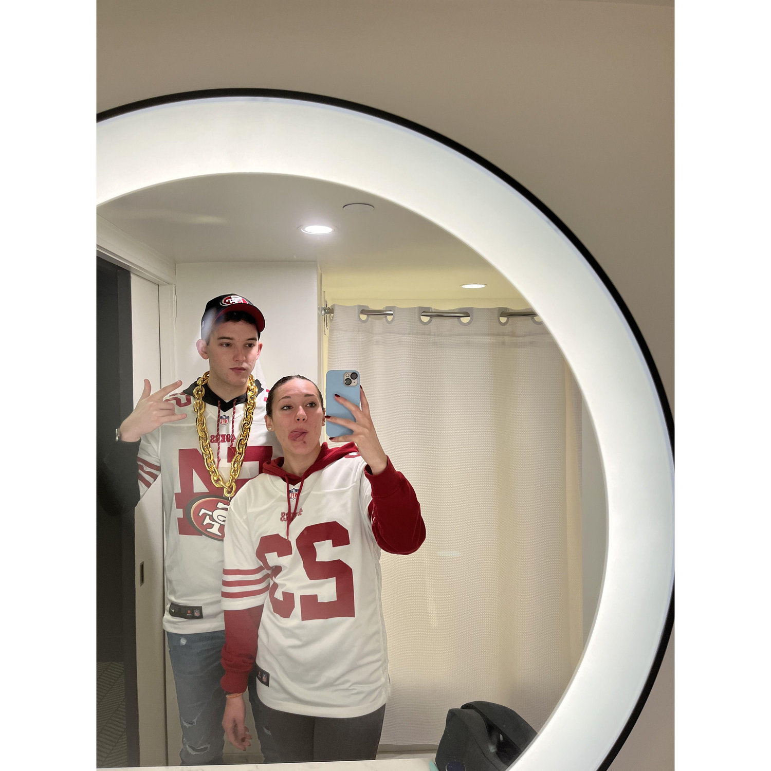 When we got to see the 49ers on New Year's Eve!