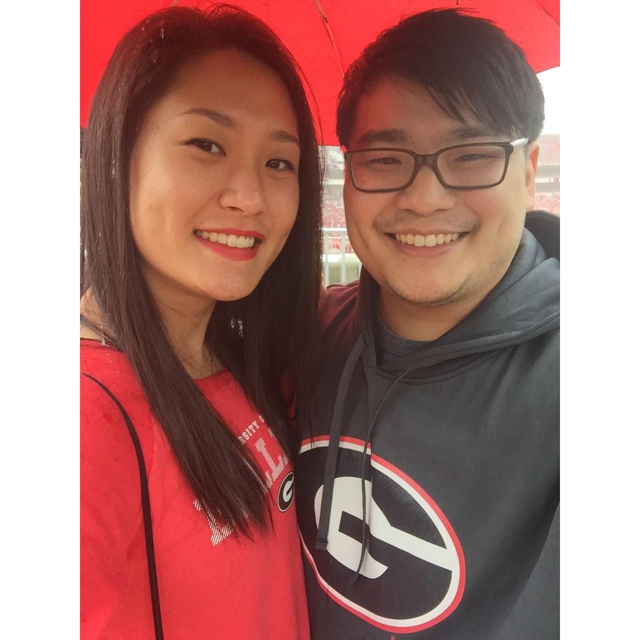 UGA vs ALA tailgate