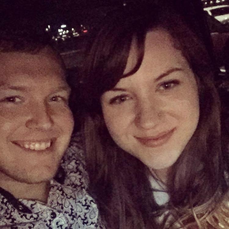 The night of one of our first dates.