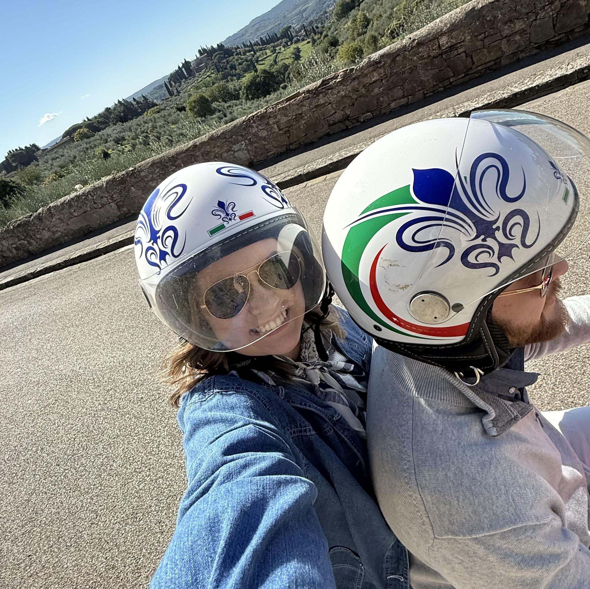 Vespa tour in Tuscany, Italy