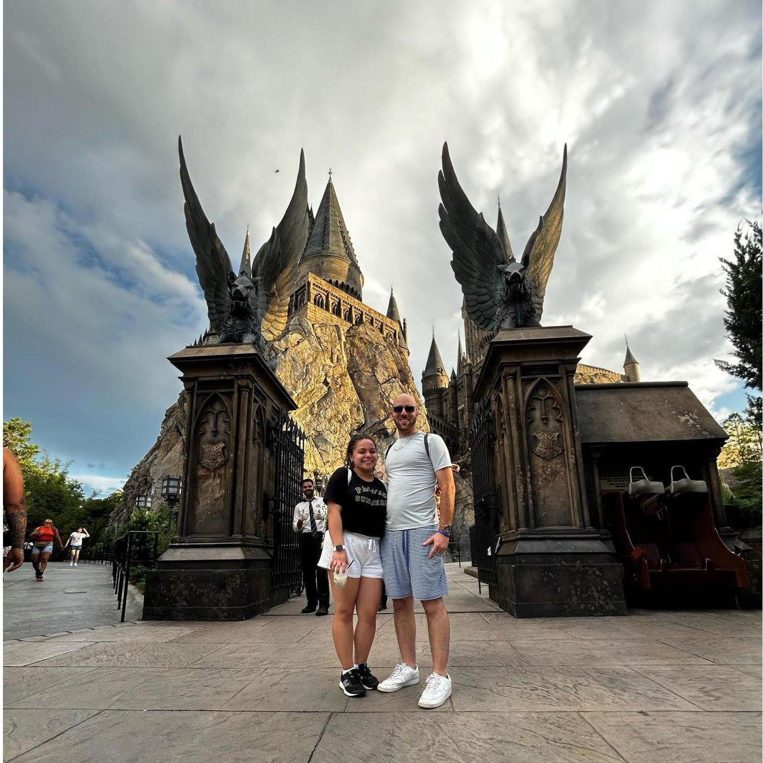 06/07/23 Universal Trip! Thalia had her "Harry Potter fix" for the year. Peter took a wrong turn on the way, detouring them by an extra hour. Thankfully, they were still able to see & do everything.