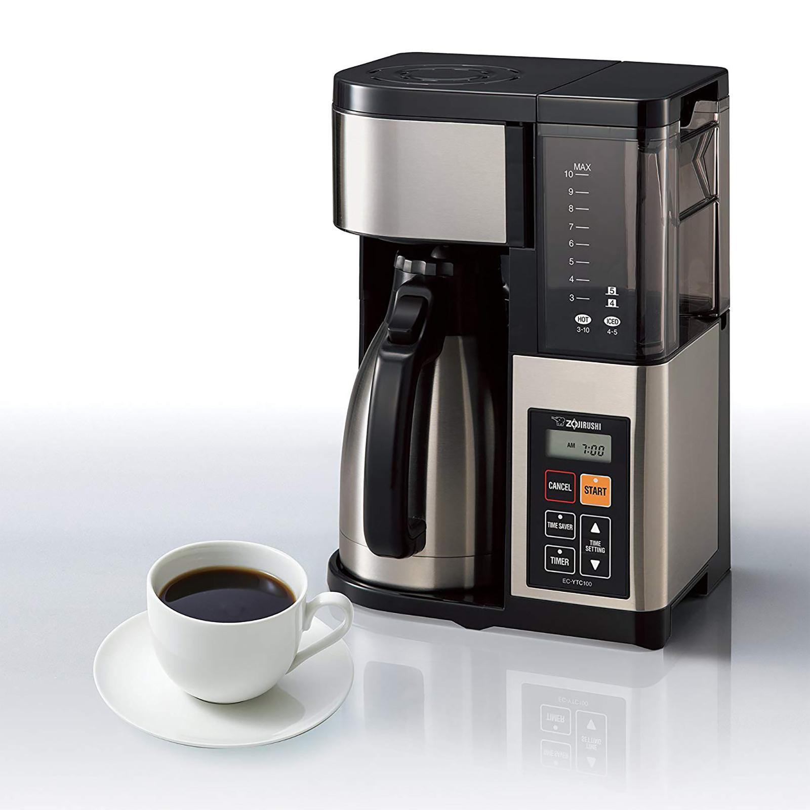 Zojirushi Drip Coffee Maker, 4-Cup Glass Container, Paper Filter