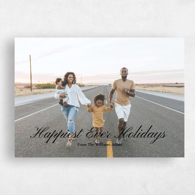 Black Holiday Card - Blake