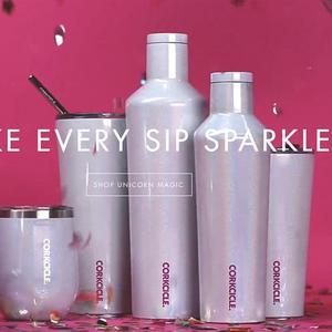 Unicorn Corkcicle - 25 Ounce Canteen - Monogrammed with NEW Initials!