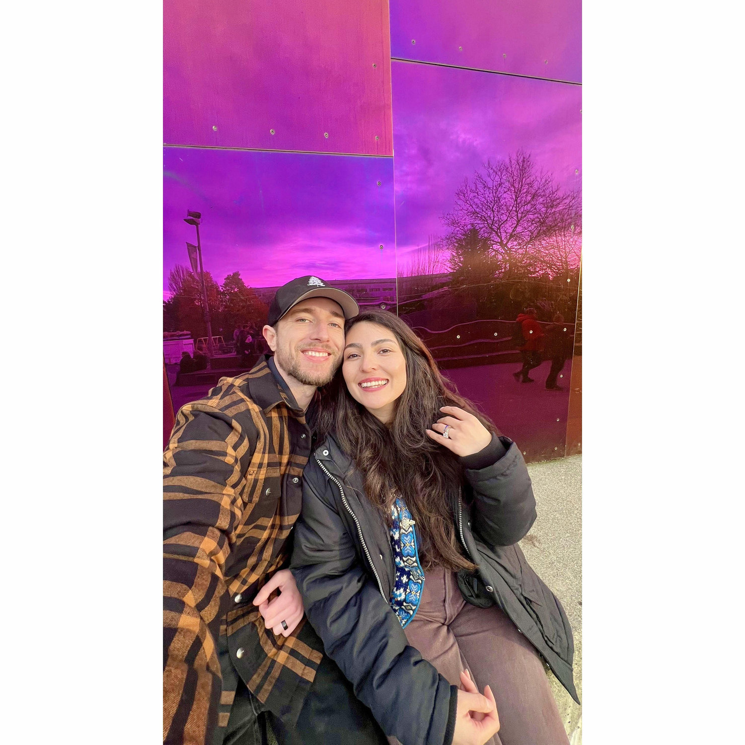 We knew the distance would be tough and painful. but we knew what we have is too special to pass up on.