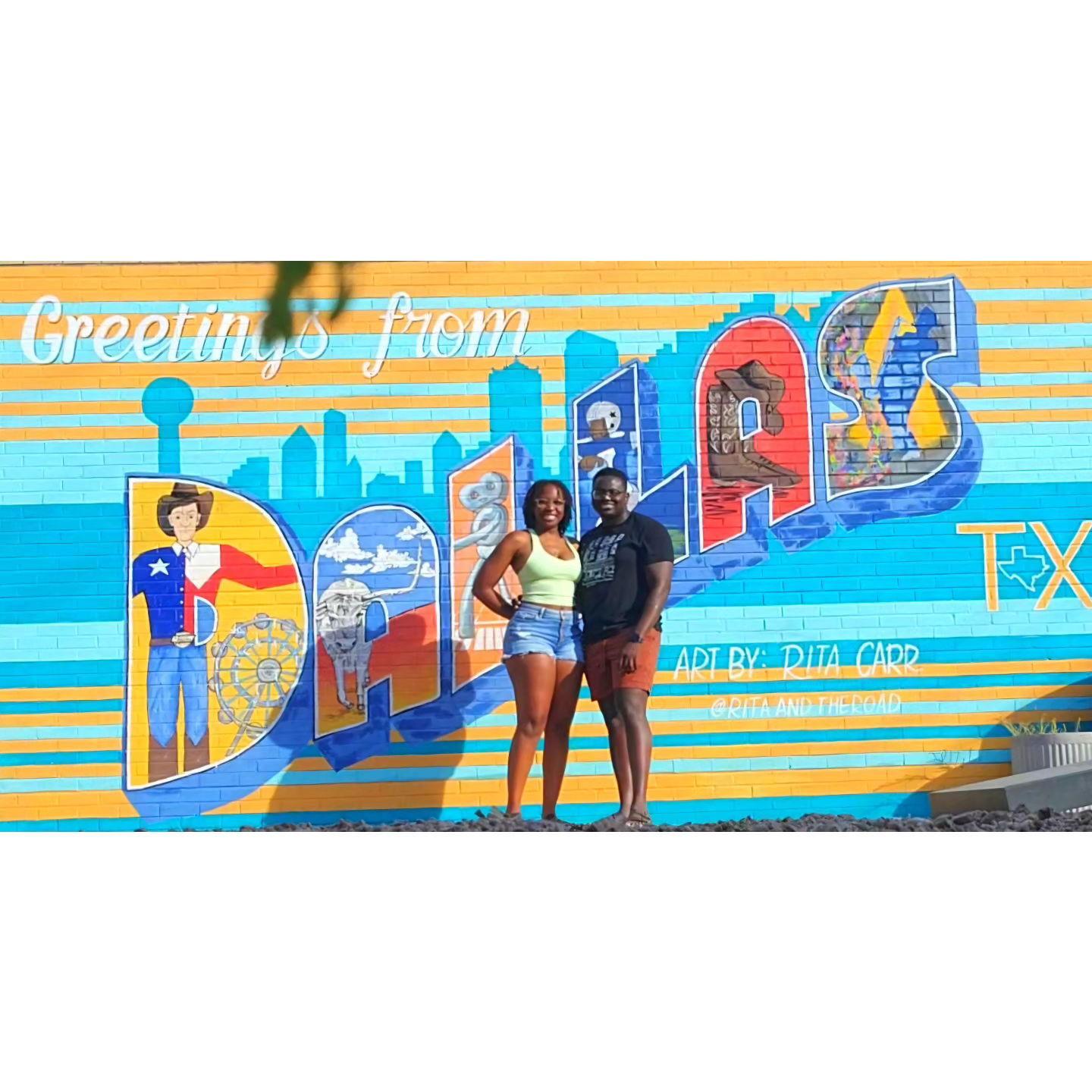 No longer long distance - Megan & Frank both moved to Dallas September 2024