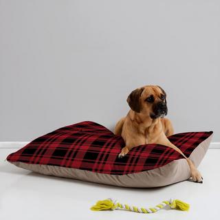 Plaid Pet Bed