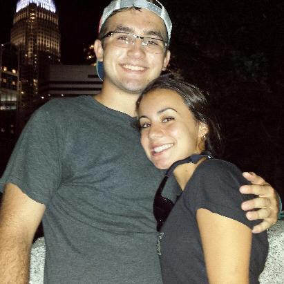 Night in downtown Charlotte!