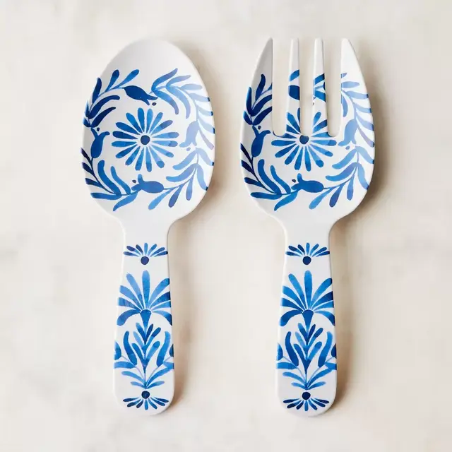 Azul Melamine Servers