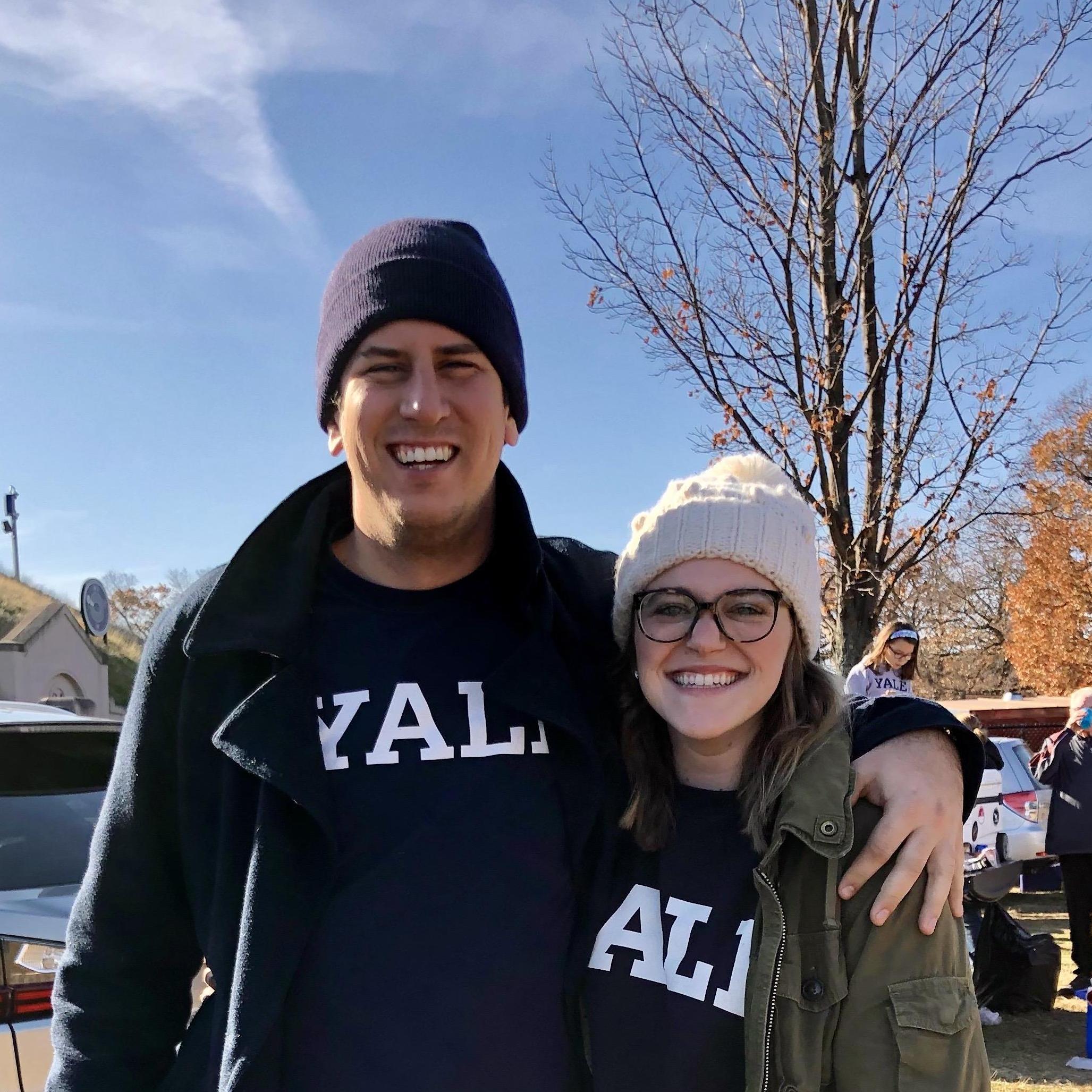 Go Yale, beat Harvard!