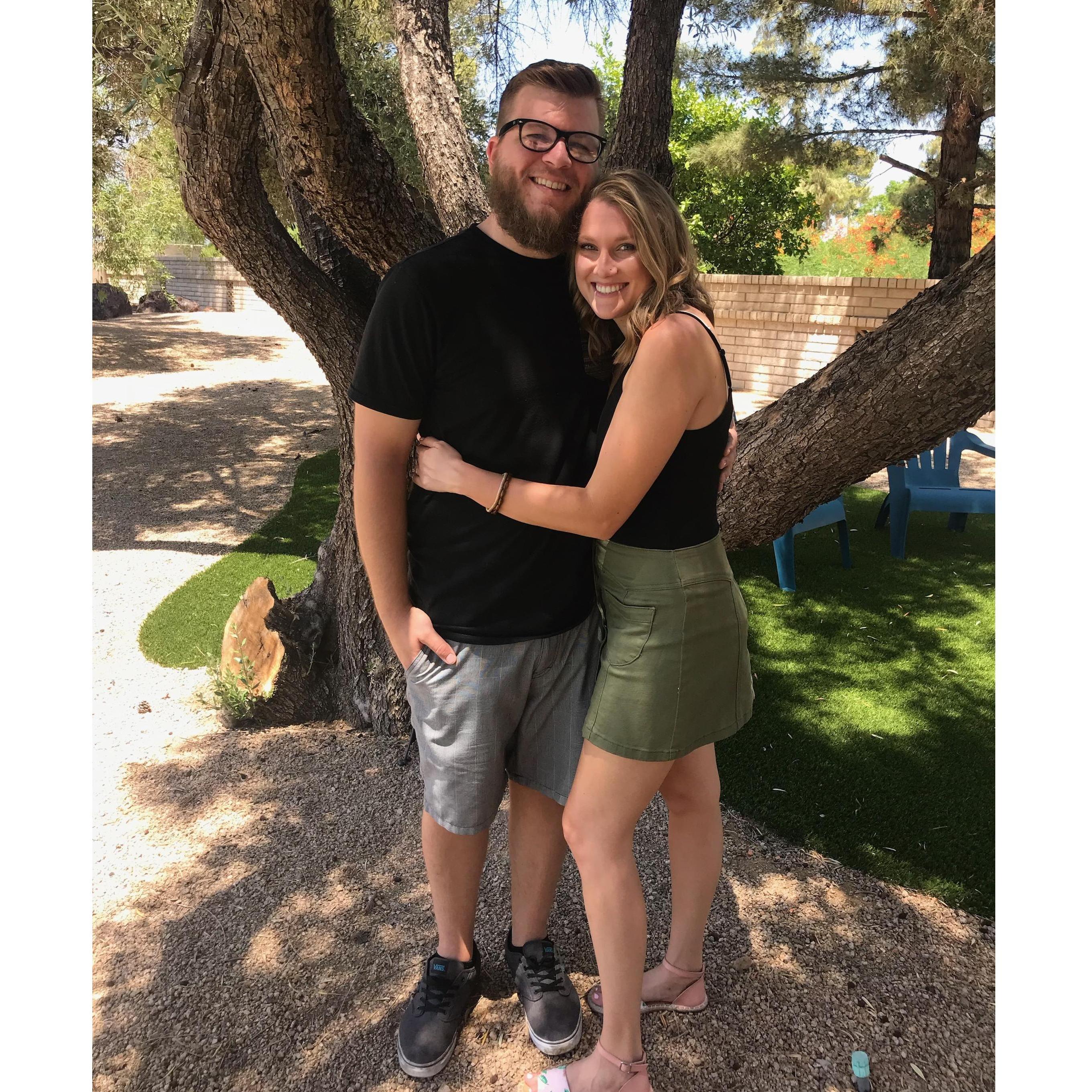 engagement party with the fam
