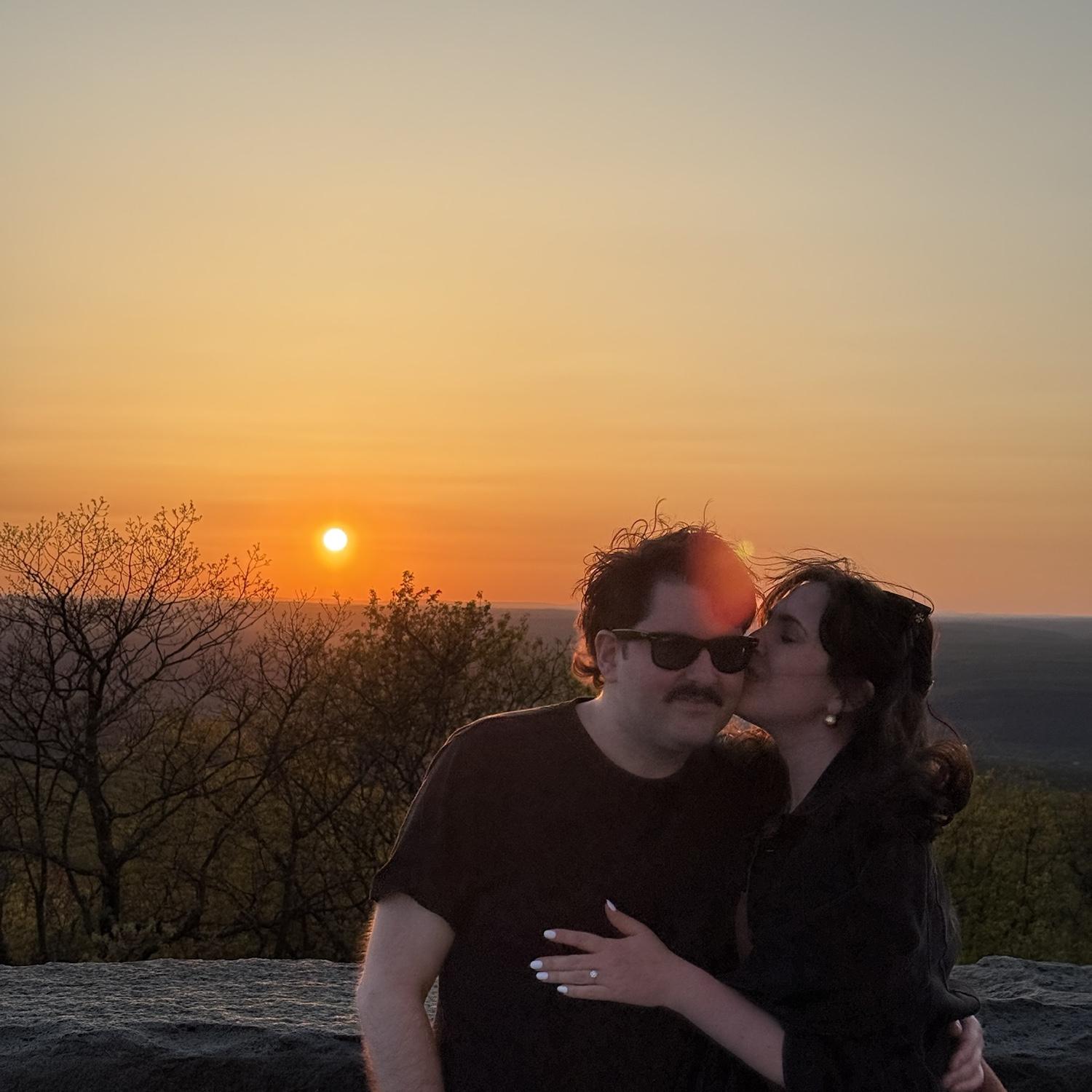 A sweet Jersey sunset.