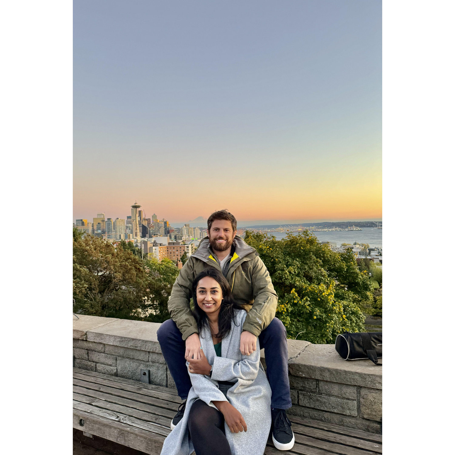 Ben's first time visiting in Seattle 🐳