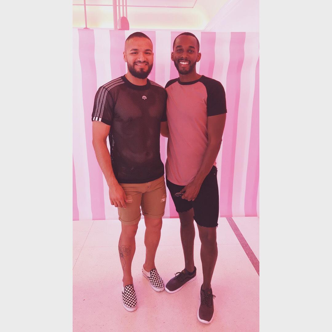Sam’s first time visiting Ryan in Miami and our very first picture together.
