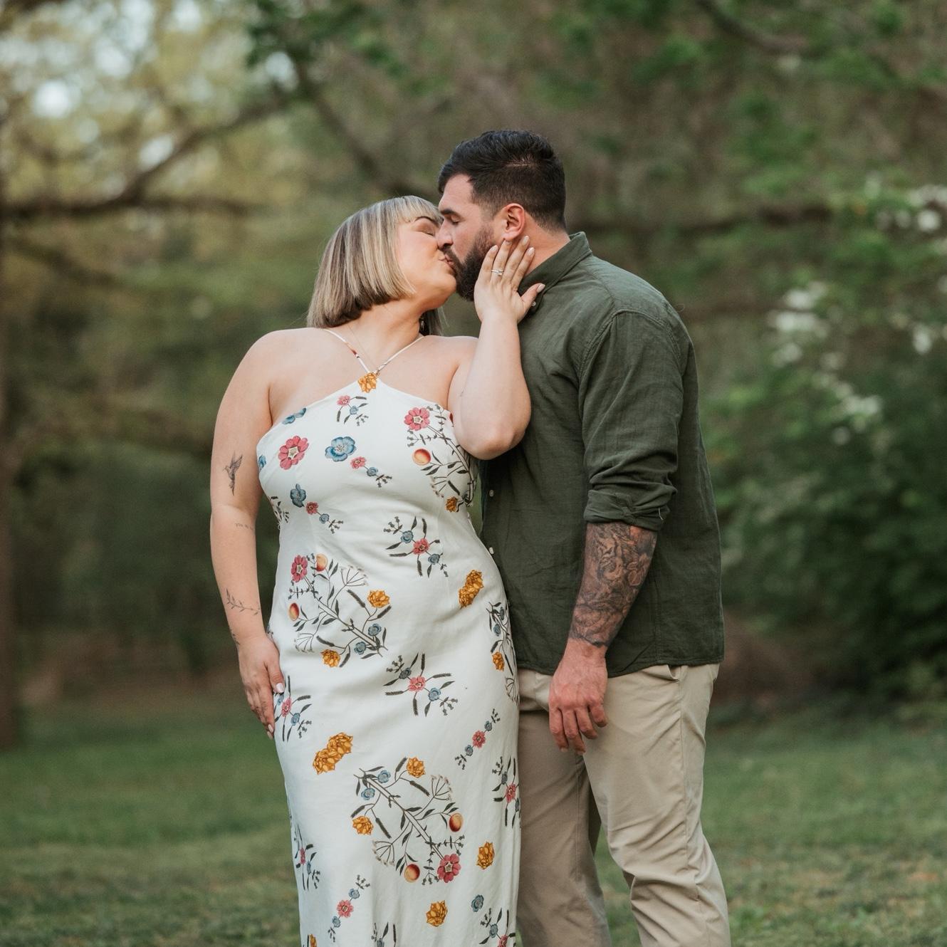 Engagement pictures where we met! Maryville College